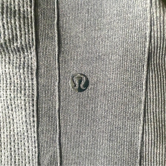 NWOT Lululemon Womens Leggings Ebb to Street Seamless Stretch Charcoal Gray 8 - Picture 4 of 4